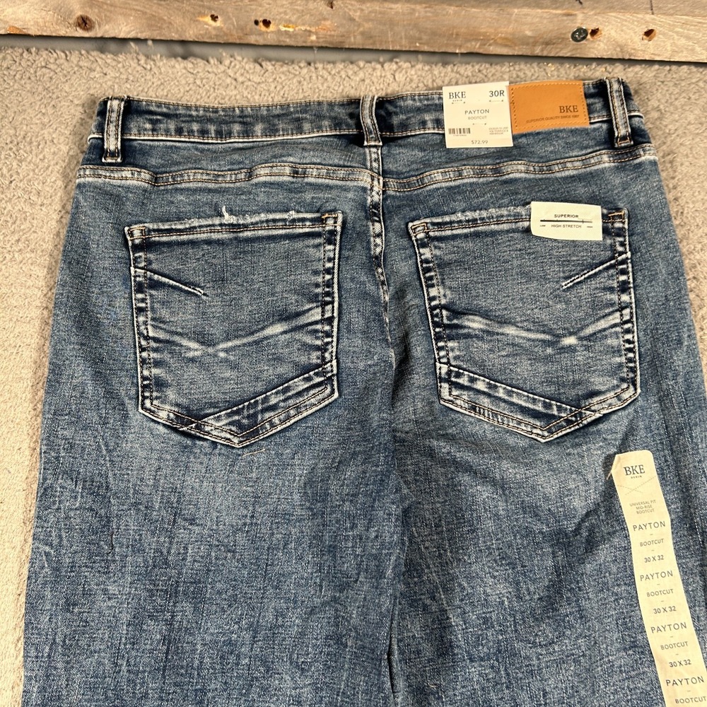 Buckle Light Blue Boot Cut Jeans - Picture 9 of 15
